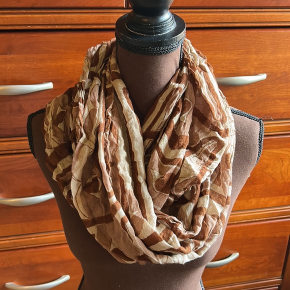 Native northwest circular scarf Bamboo - Picture 2 of 5